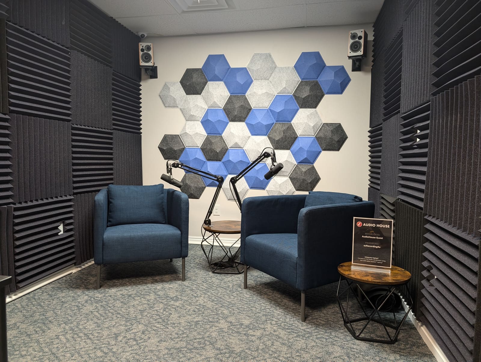 The Eagle Mountain Audio House studio