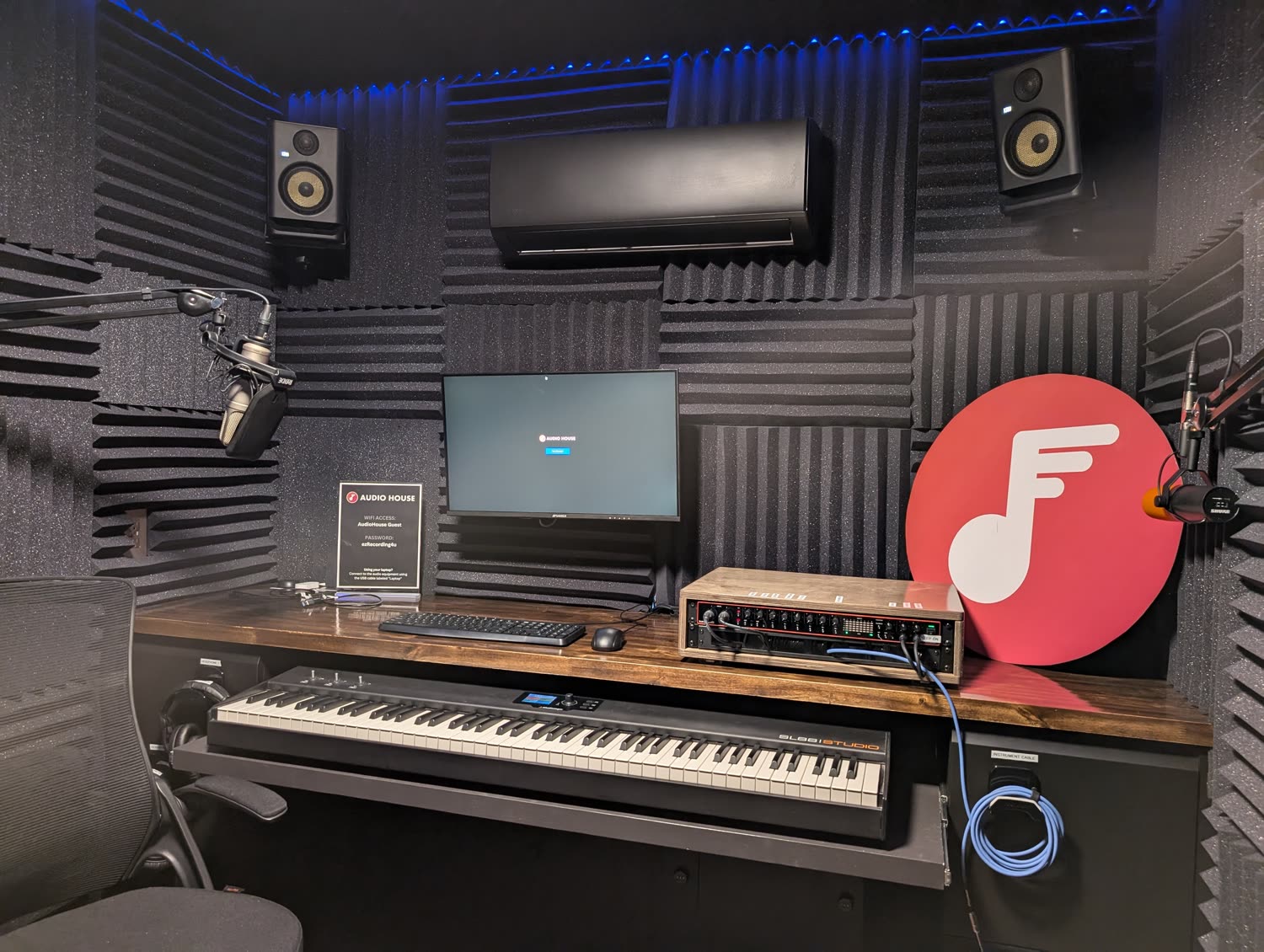 The Provo Audio House studio