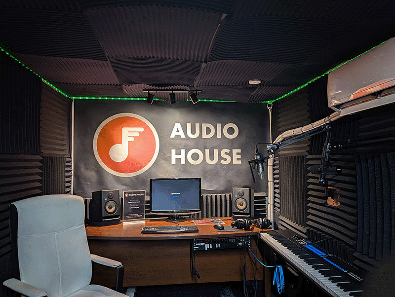 The Spanish Fork Audio House studio